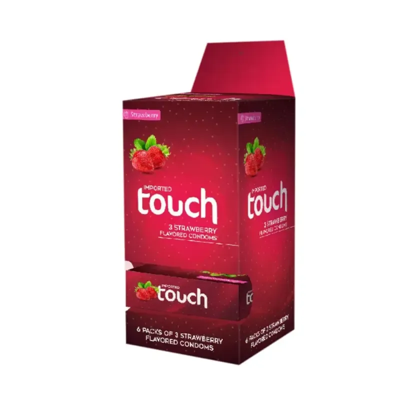Touch Strawberry Flavored Condom Dispenser