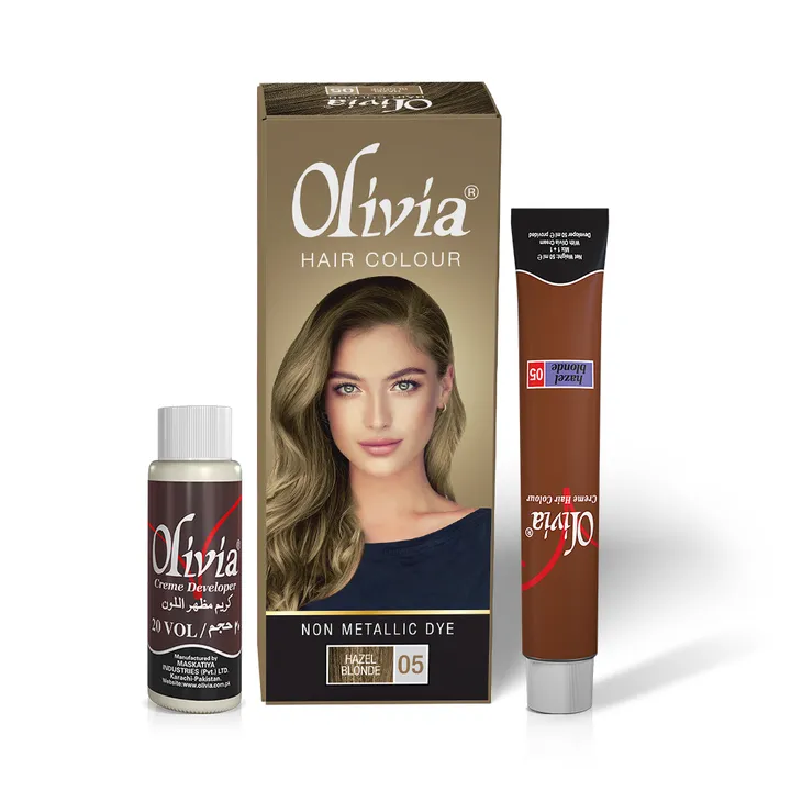 Olivia Hair Colour, 05 Hazel Blonde, 100ml