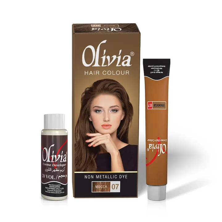Olivia Hair Colour, 07 Mocca, 100ml